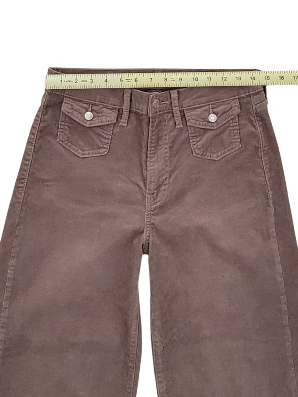 Gap High Rise Stride Wide Leg Corduroy Plymouth Rock Pant NWOT - Picture 4 of 10